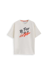 Fear No One T-shirt - Offwhite