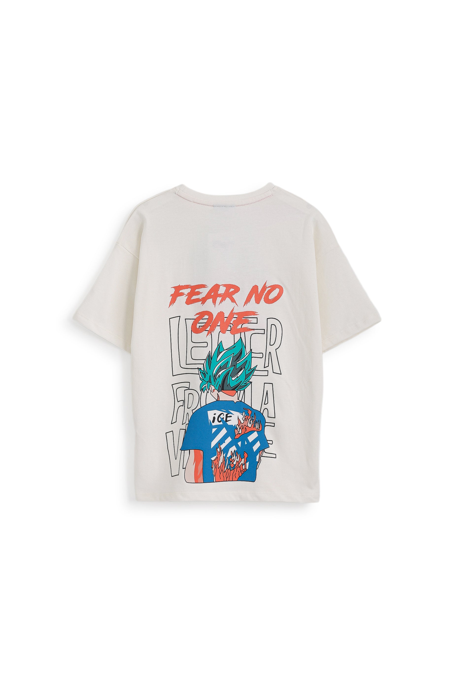 Fear No One T-shirt - Offwhite