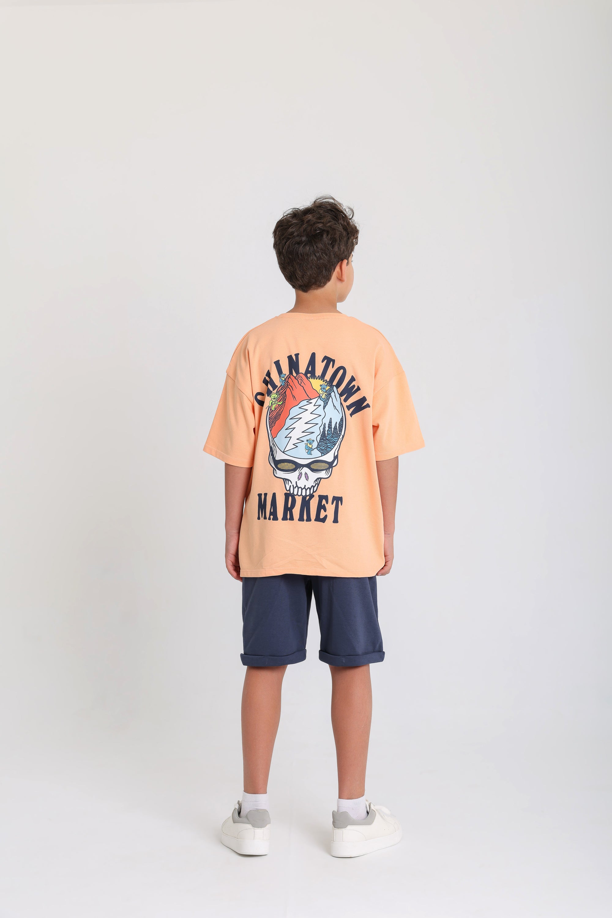 China Town Skull Orange Set