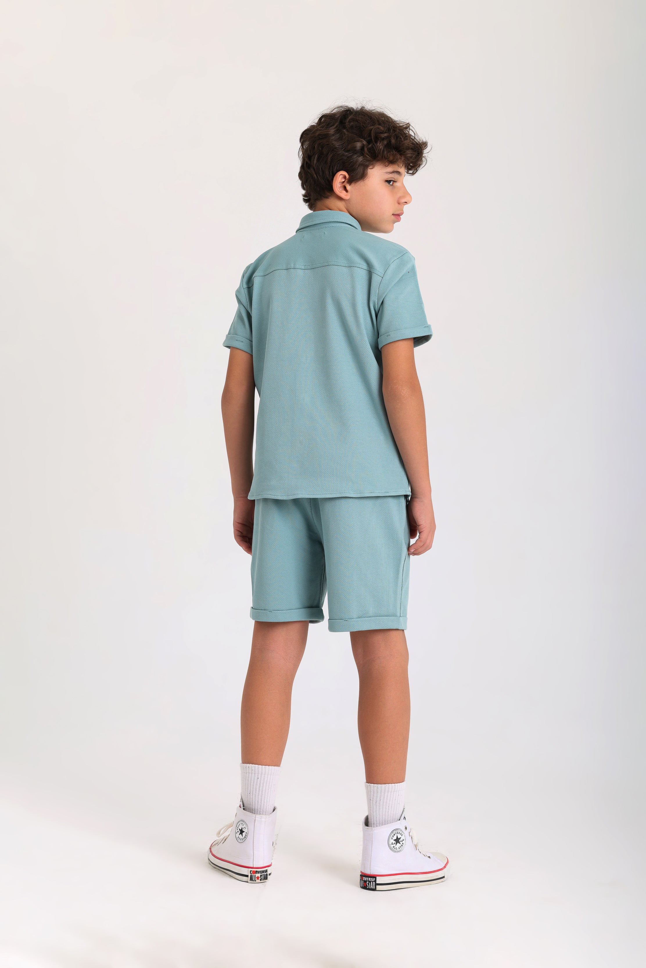 Soft Cotton Co-ord Set - Mint