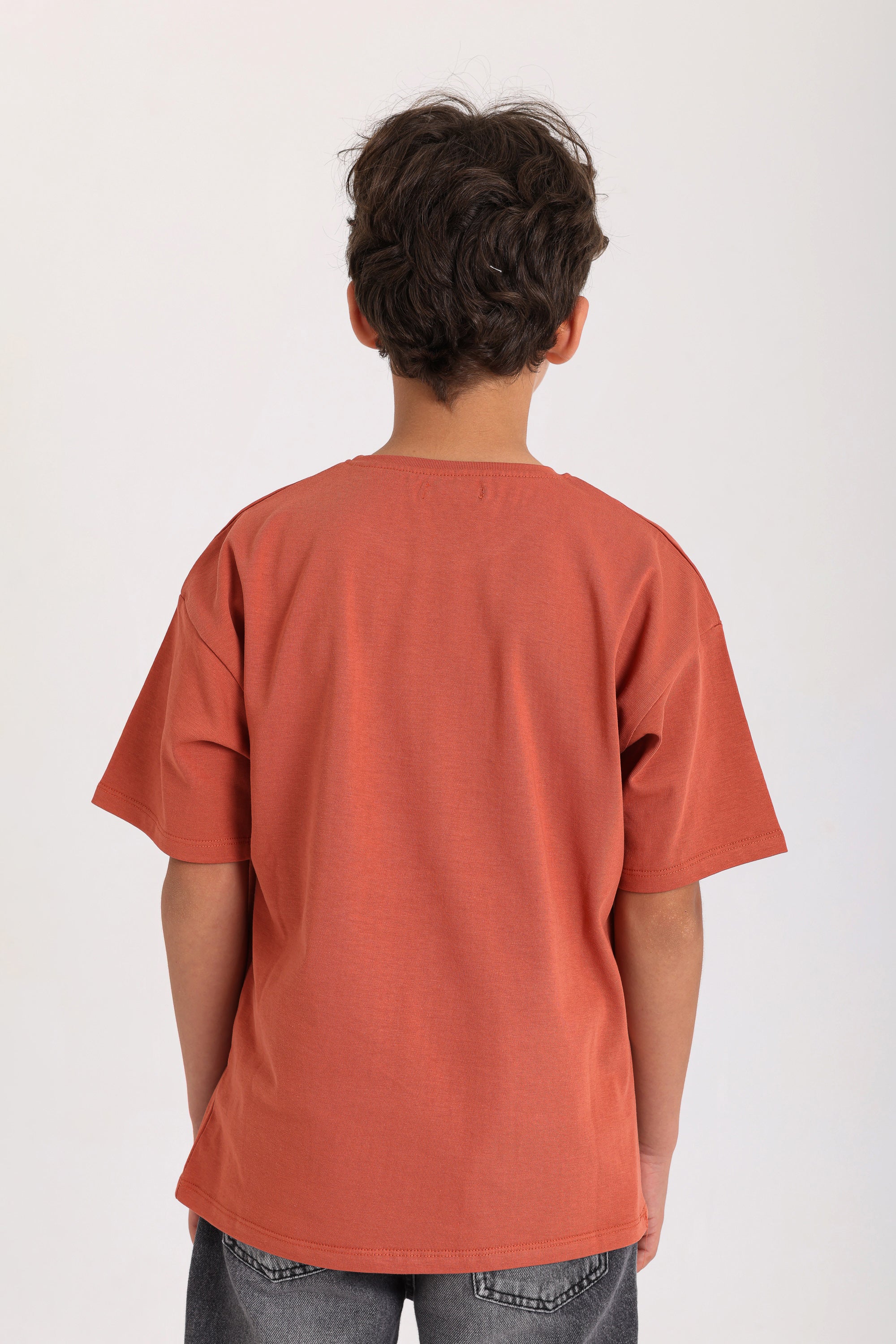 NYC Greeting T-shirt - Maroon