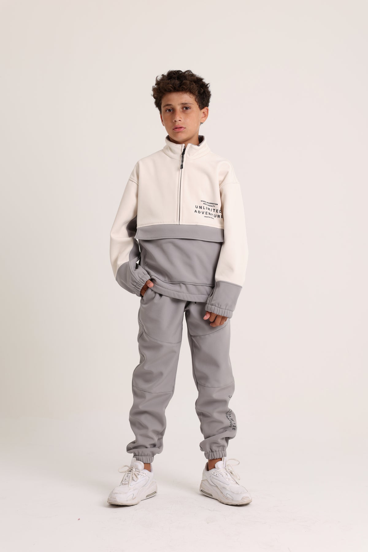 Soft Polar  Light/Gray Tracksuit
