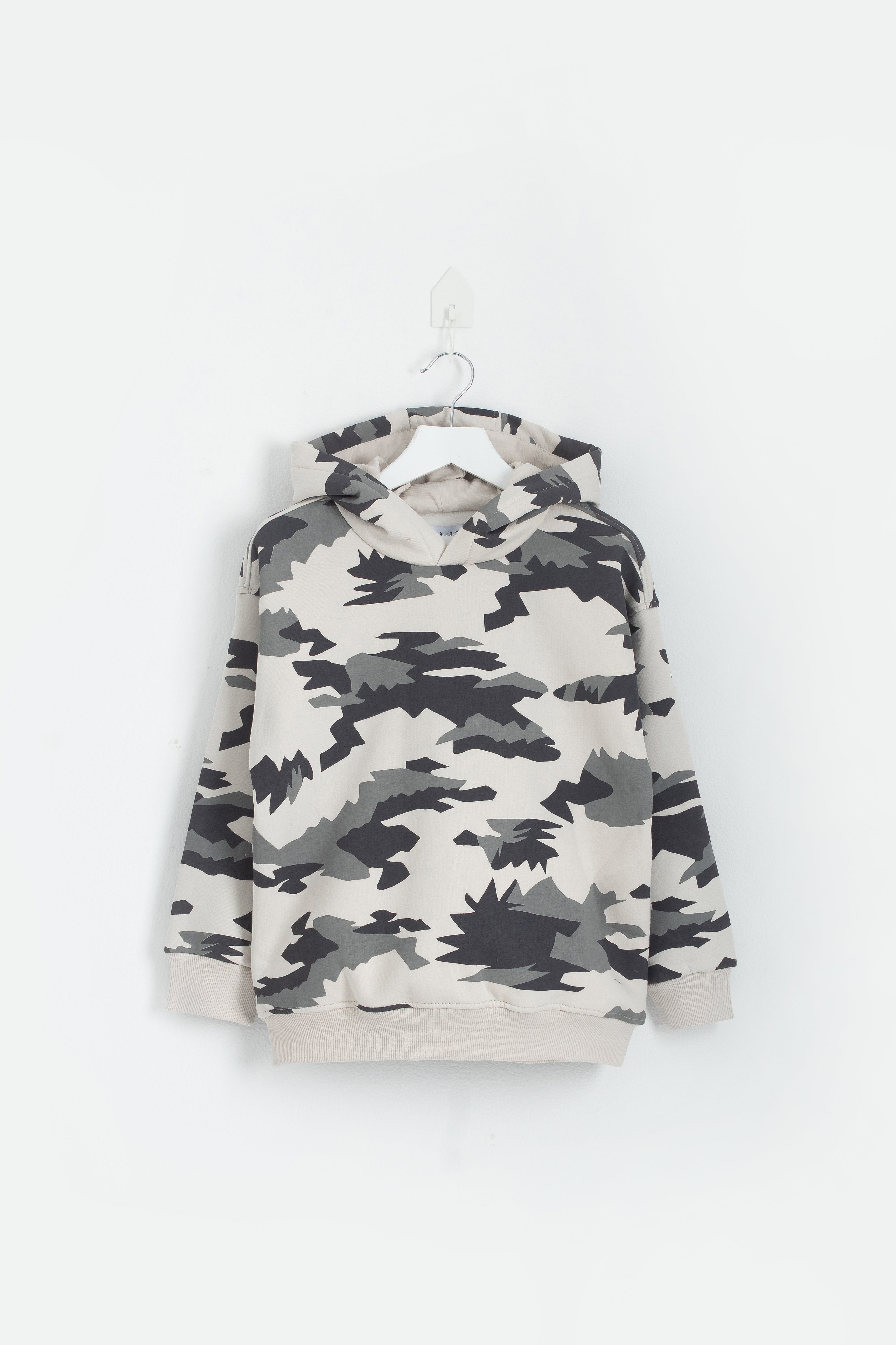 Camouflage Grey Hoodie