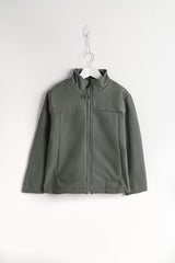 Softshell Zip Olive Green Jacket