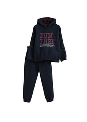 Soft Polar Run Free Hoodie Set