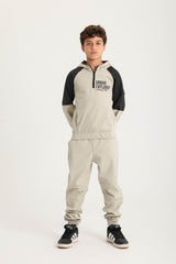 Soft Polar Two-Tone Hoodie Set