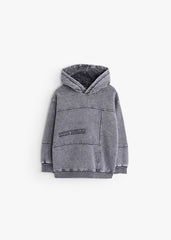 Vintage Wash Hoodie - Gray
