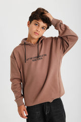 Headline Maker Hoodie - Brown