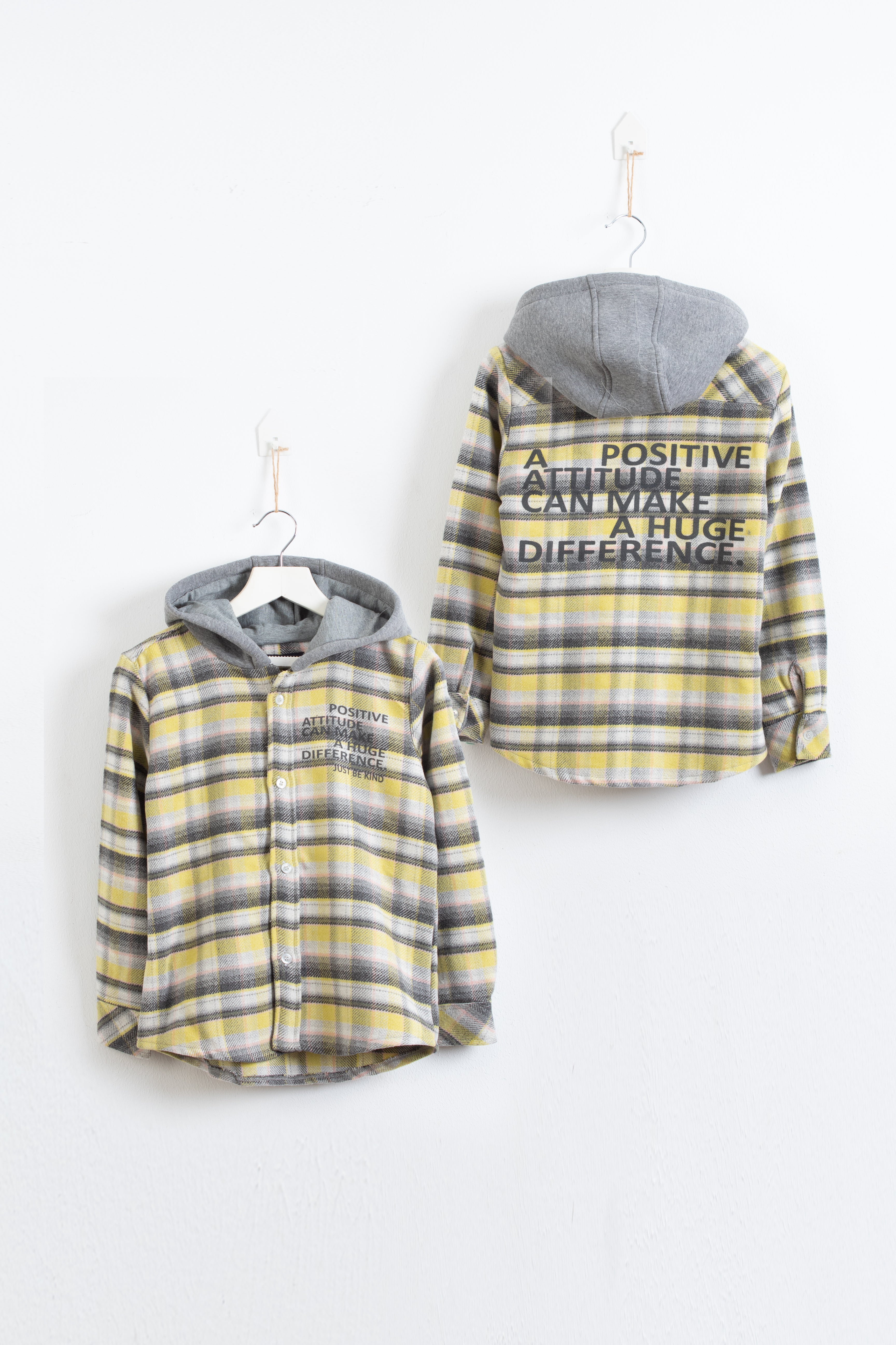 Positive Attitude' Winter Casual Shirt