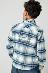 Never Stop' Winter Shirt