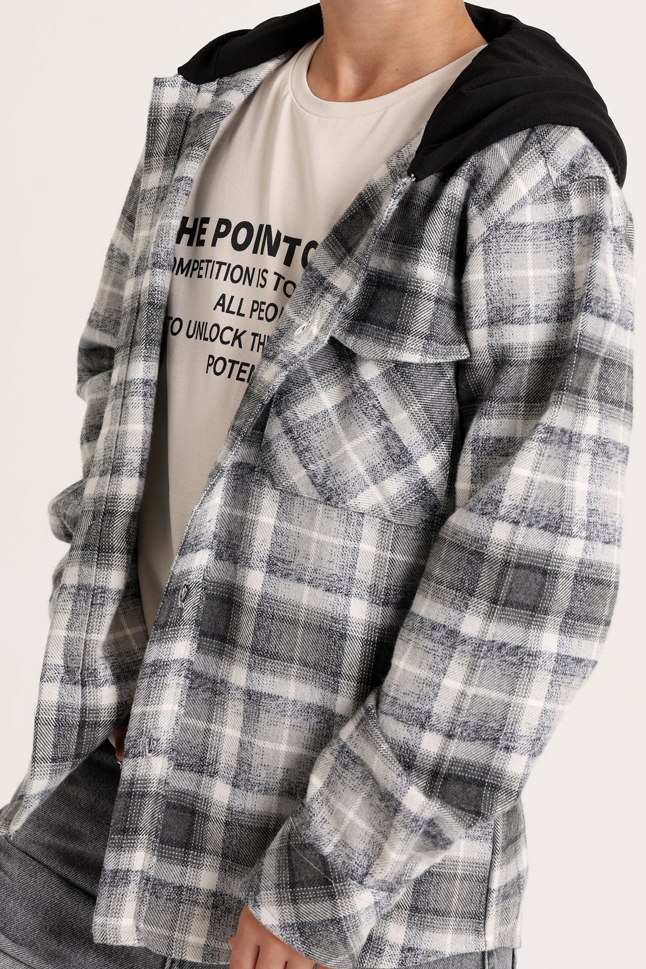 Skate Jam Winter Gray Shirt