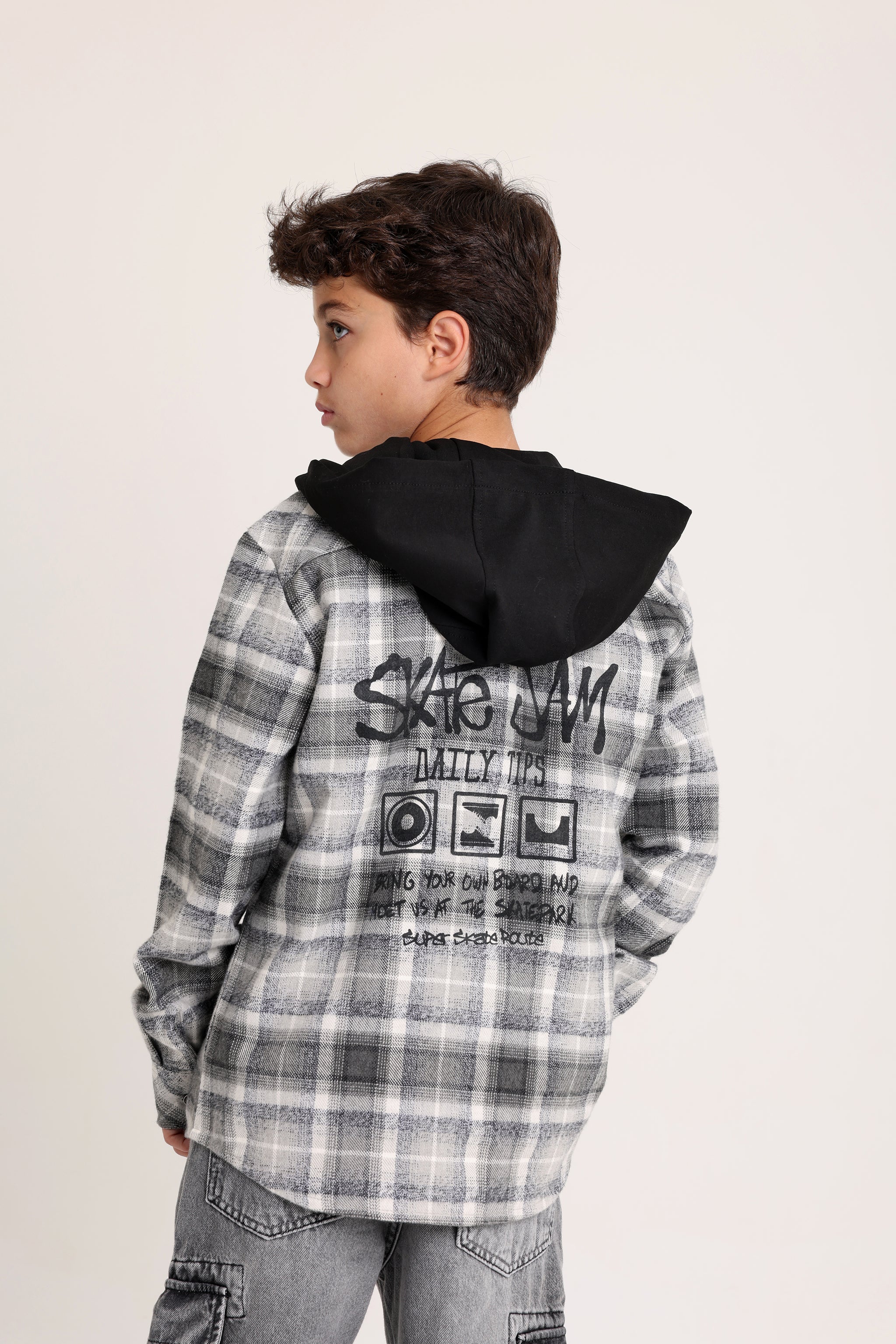 Skate Jam Winter Gray Shirt