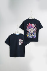 Anime Teen T-shirt - Dark Blue