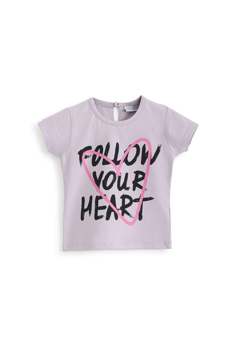 Folow UR Heart T-shirt - Purple