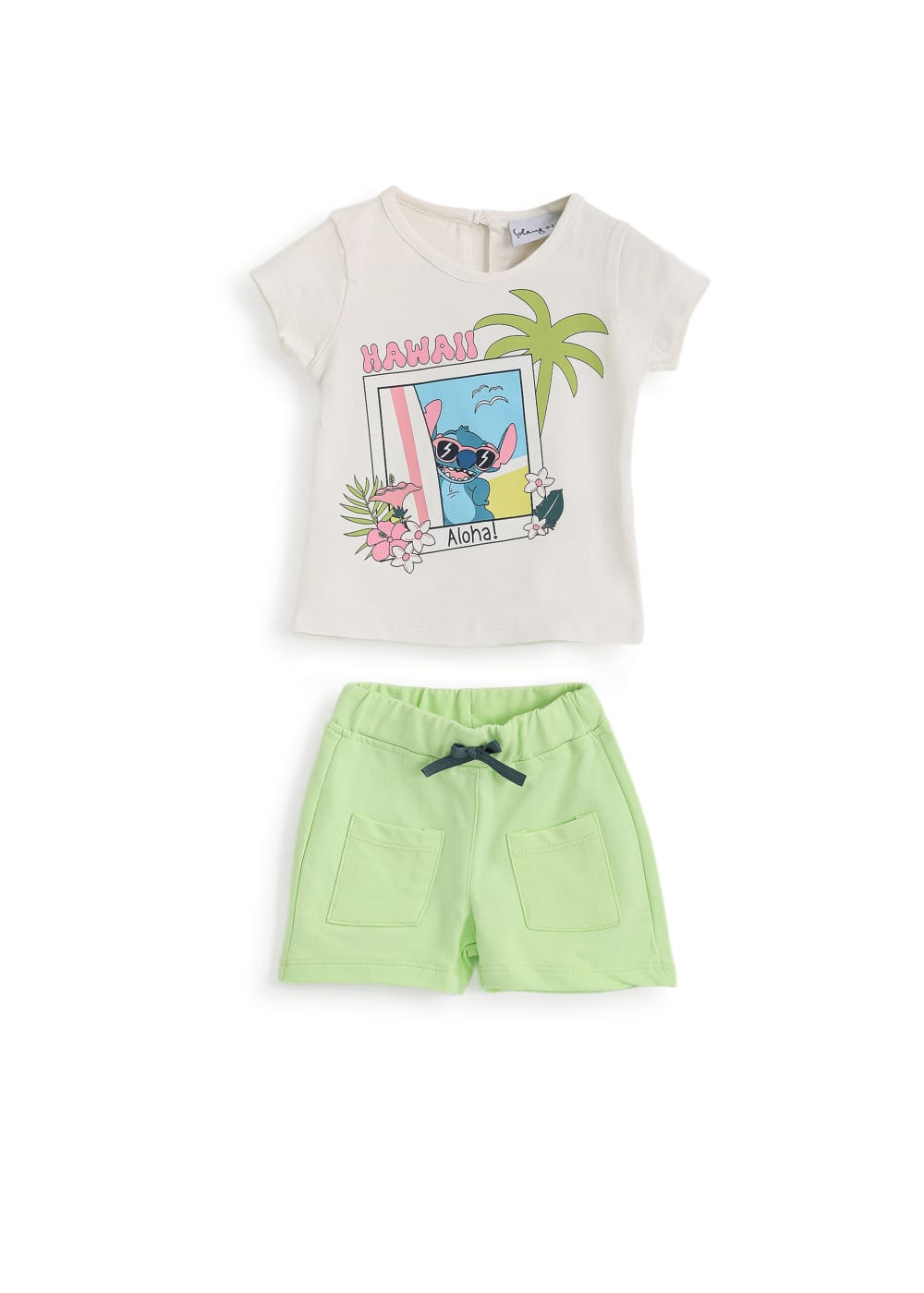 Aloha Stitch Baby Girl Set