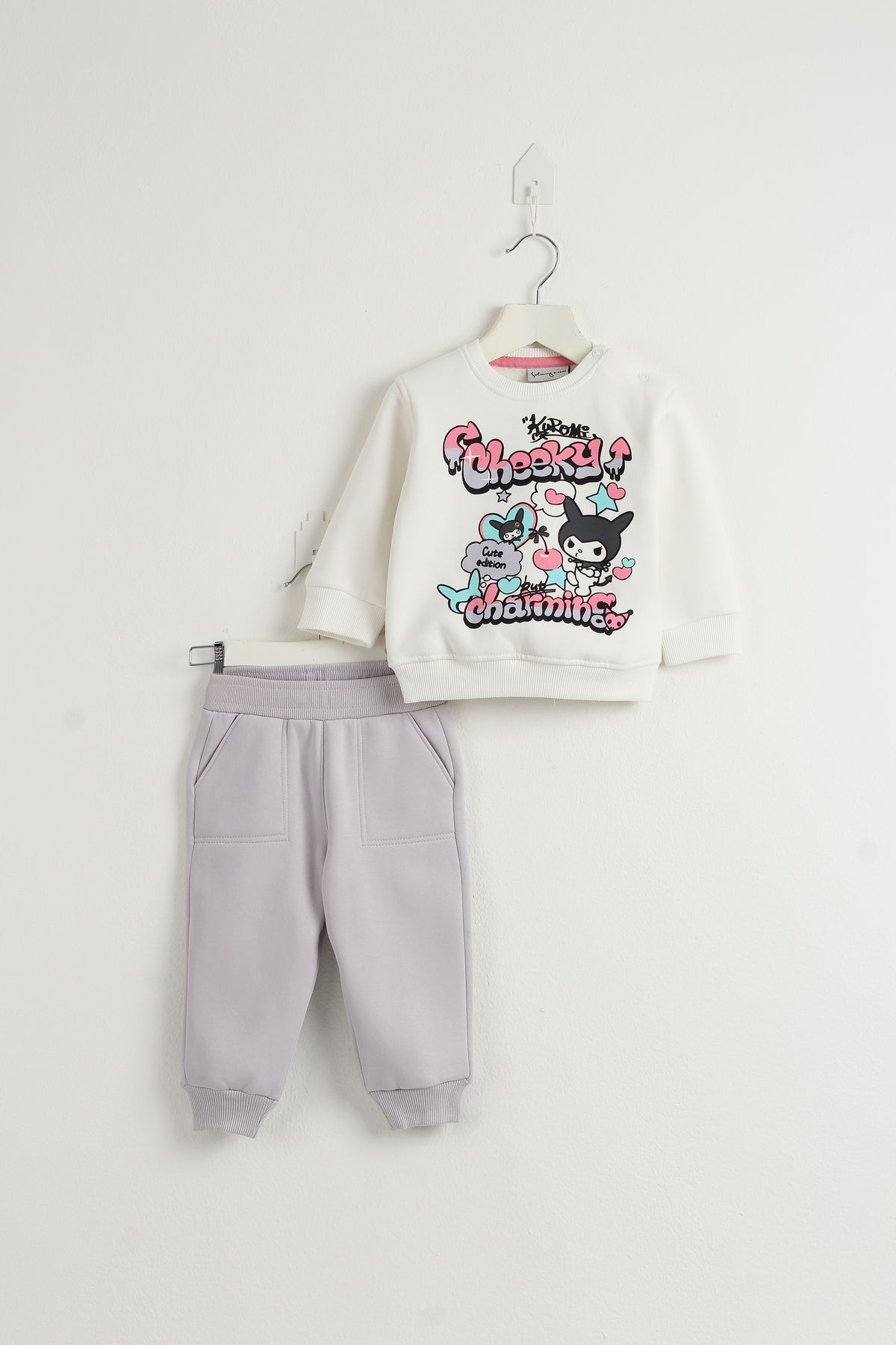 Cheeky Charminds Infant Purple PJ