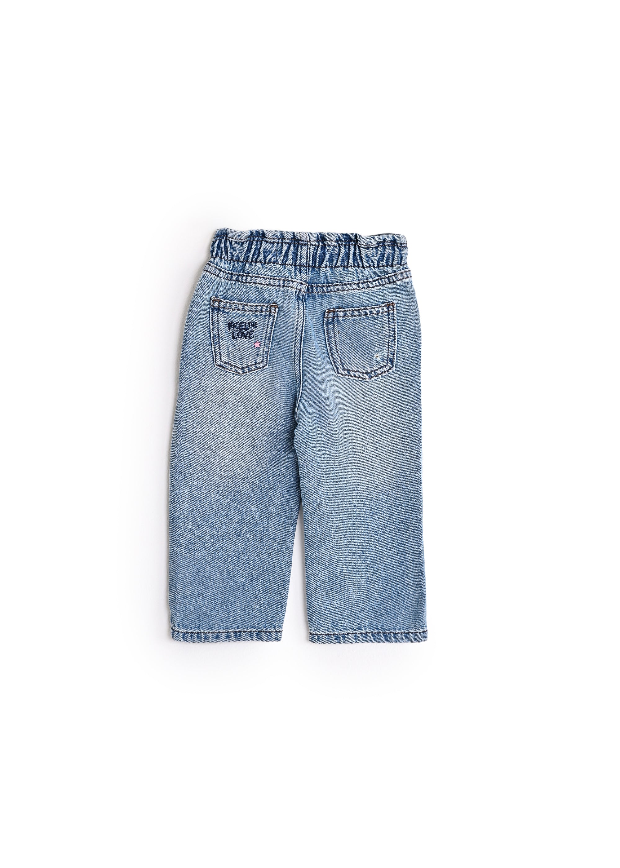 Feelin Love Baby Girl Denim