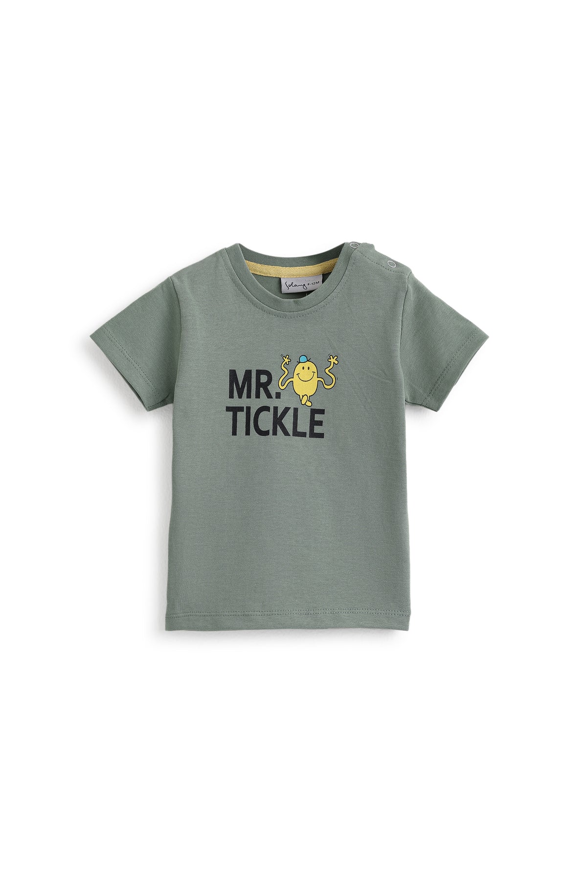 Mr. Tickle Baby T-shirt -Olive Green