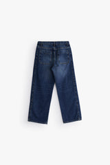 Relaxed Curved Denim -Dirty
