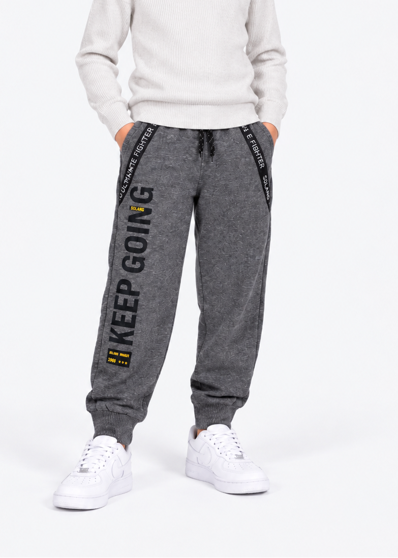 Brushed Grey Sweetpants