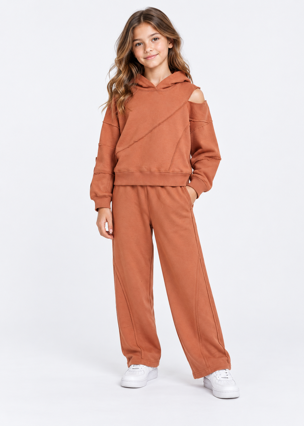 Cold Shoulder Cotton Havan Set