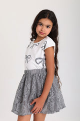 Girly Bow Co-ord Set