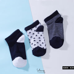 Infant Blackish Socks / Pack of Three