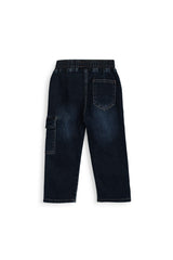 Infant Sided Pocket Dark Denim