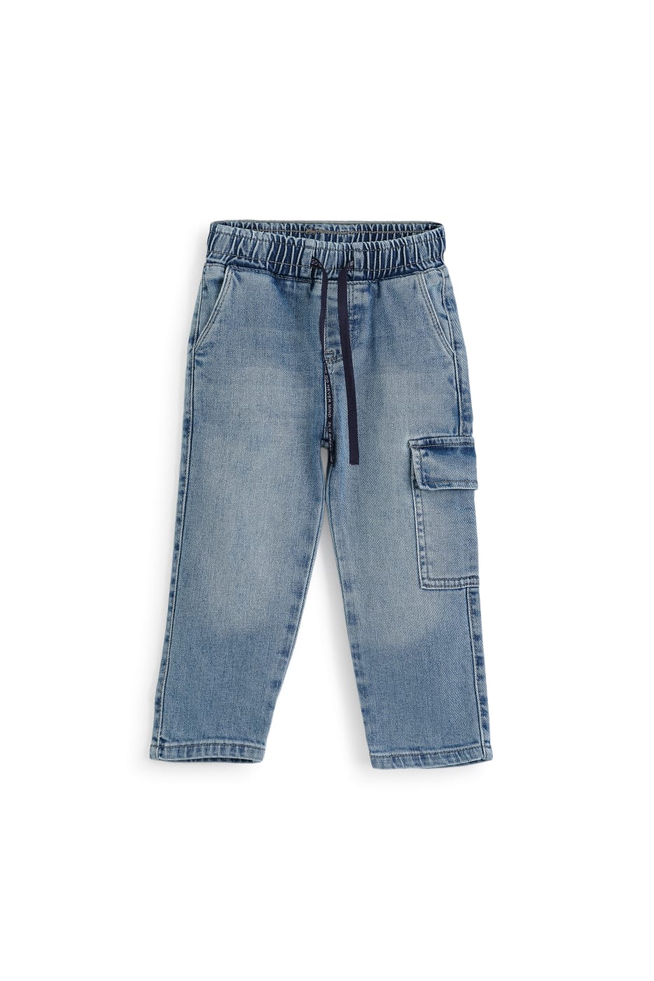 Infant Sided Pocket Light Denim