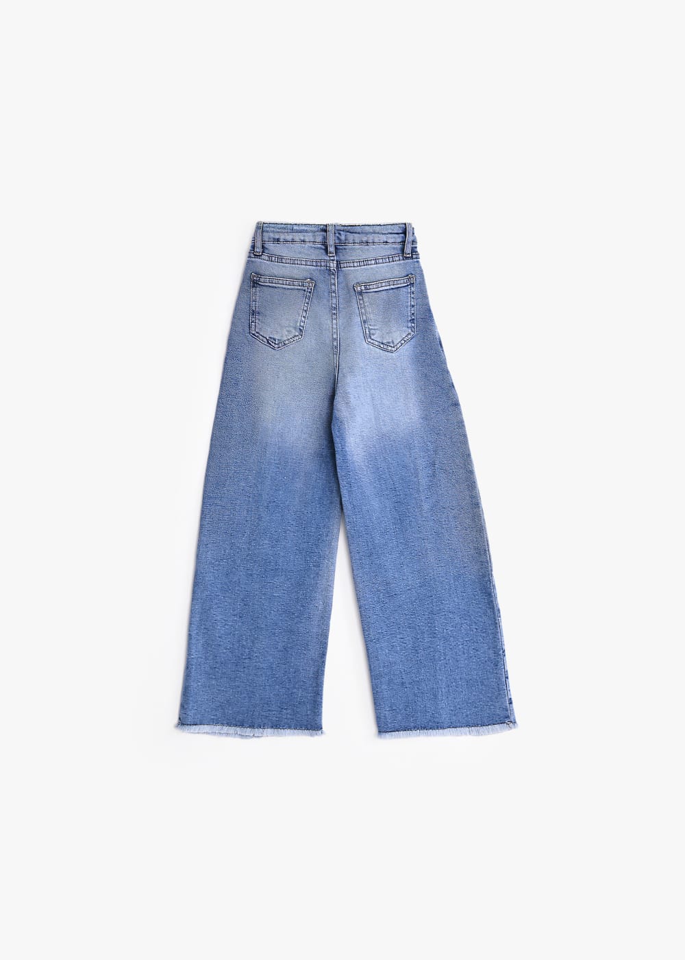 Front-Seam Wide-Leg - Jeans