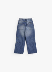 Relaxed Fit Panel Denim - Jeans