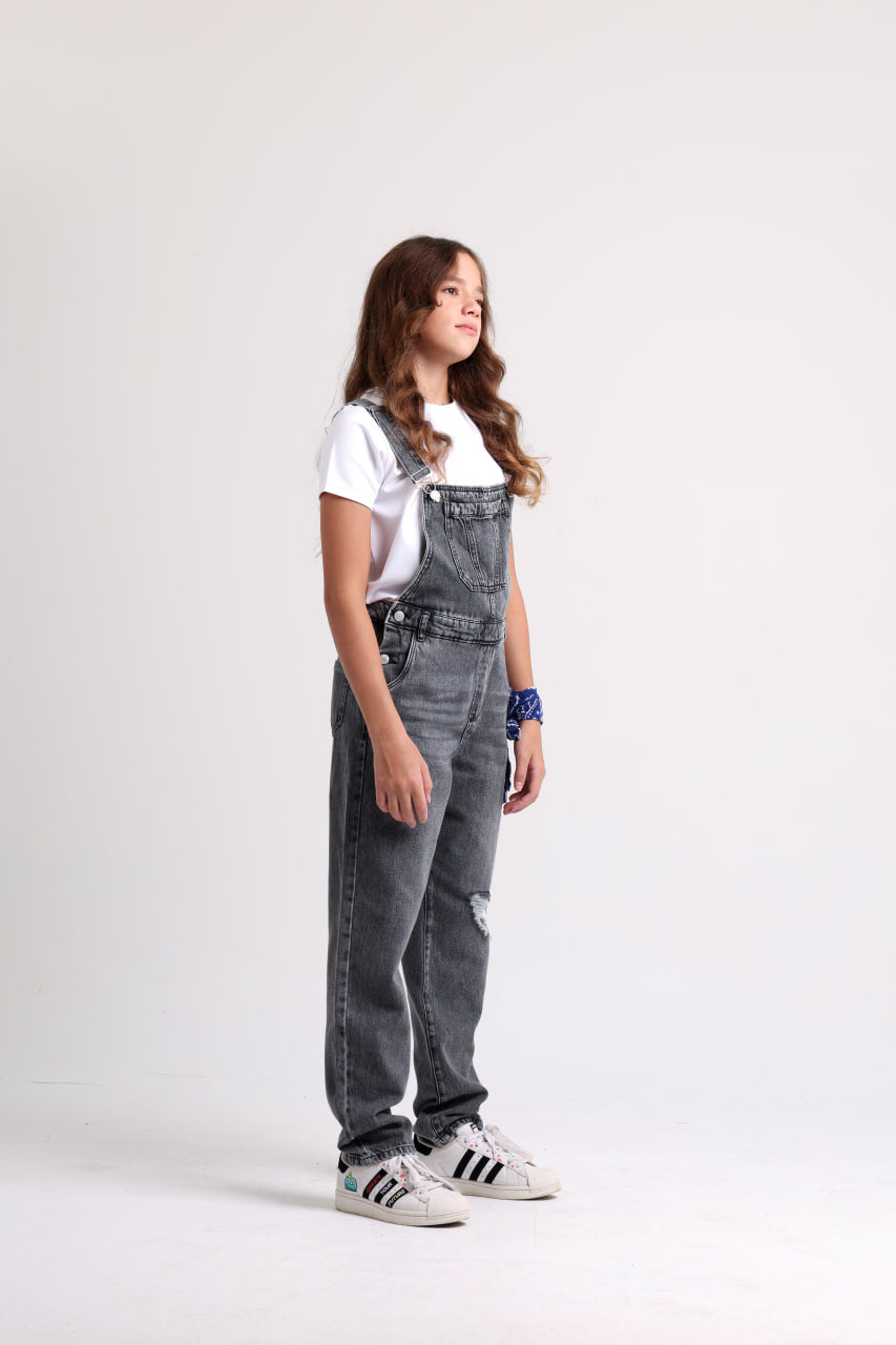 Denim Girls Salopette