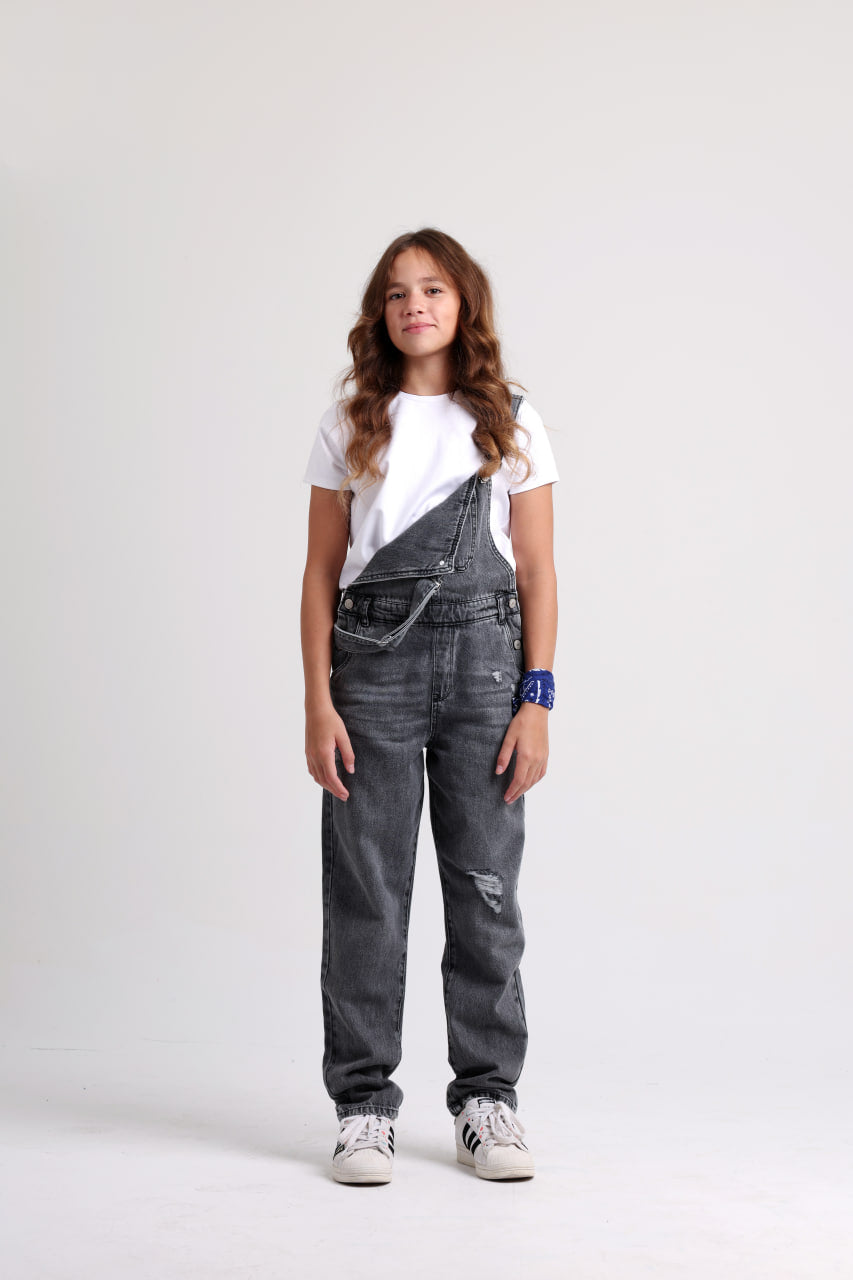 Denim Girls Salopette