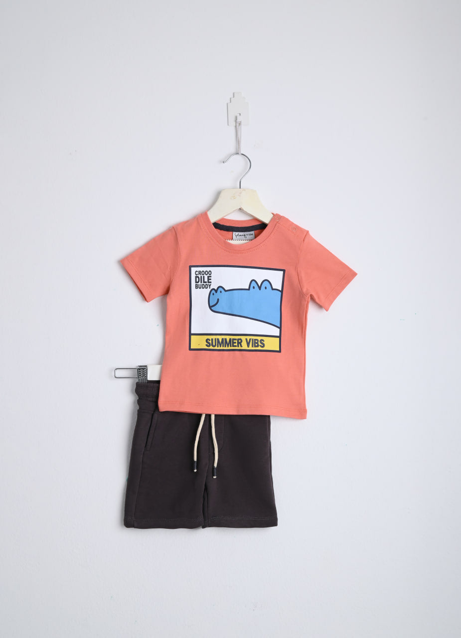 Crooodile Baby Boy Set