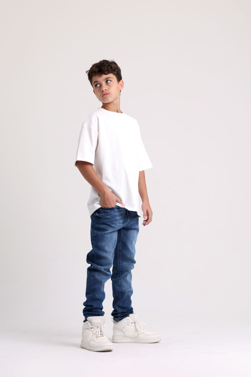 Slim Fit Boys Light Jeans