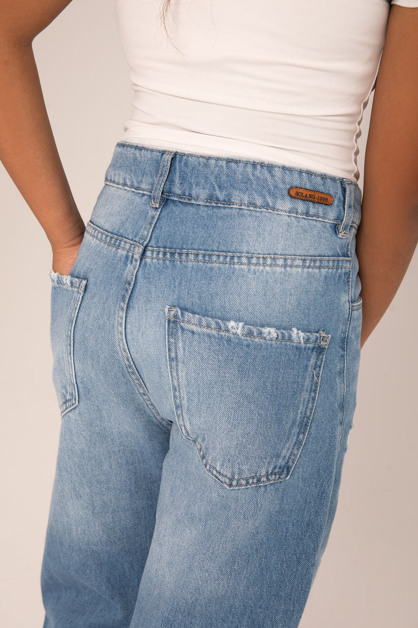 Cutted Light Jeans