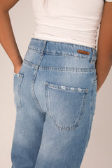 Cutted Light Jeans