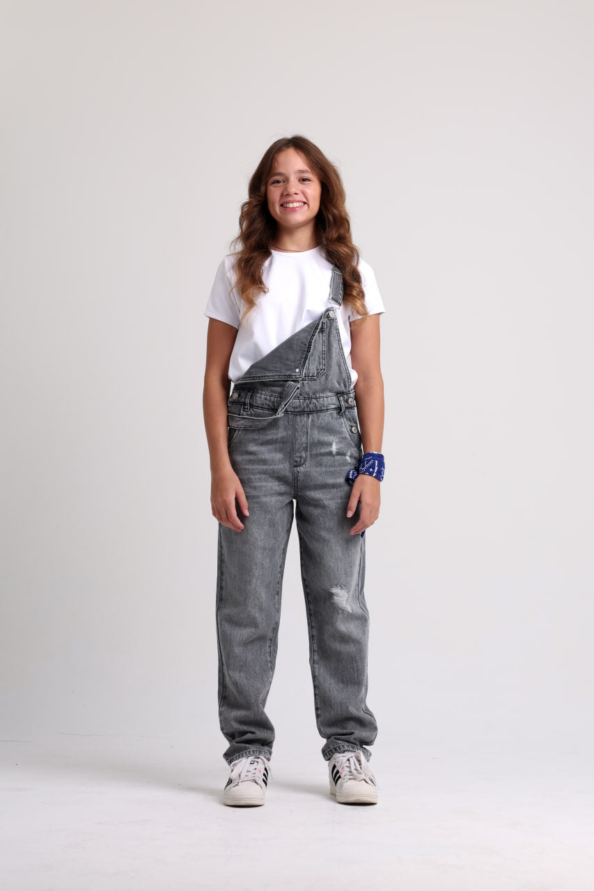 Denim Girls Salopette