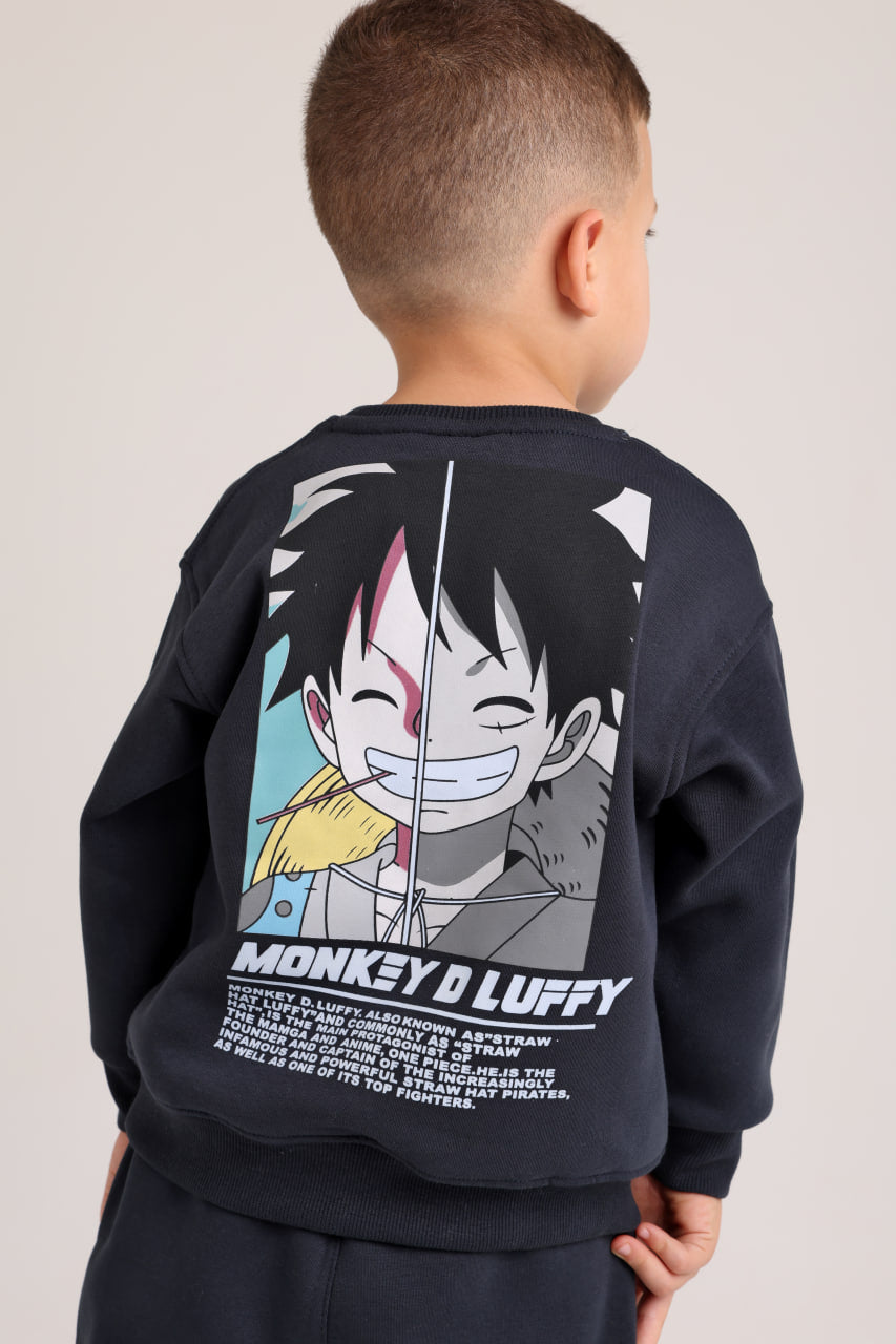 LUFFY Anime Dark Blue PJ