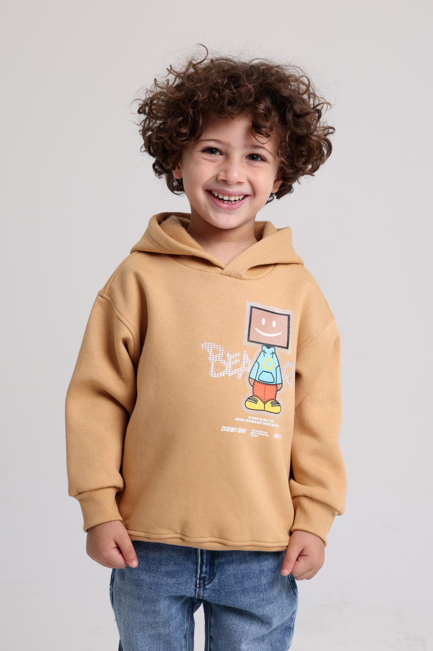 BEAR-REA Square Face Havan  Sweatshirt