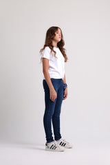 Classic Skinny Girls Dark Pants