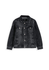 Classic Light Gray Denim Jacket