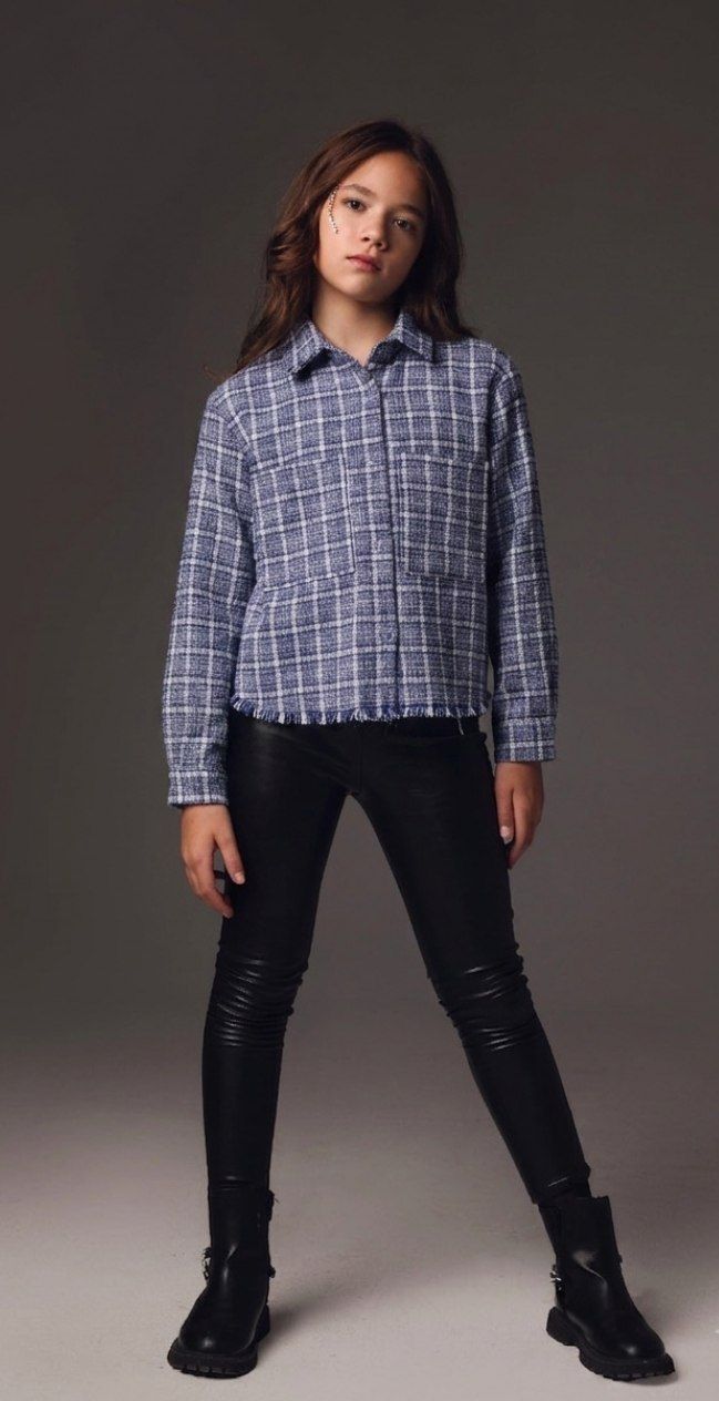 Classic Blue Winter Shirt