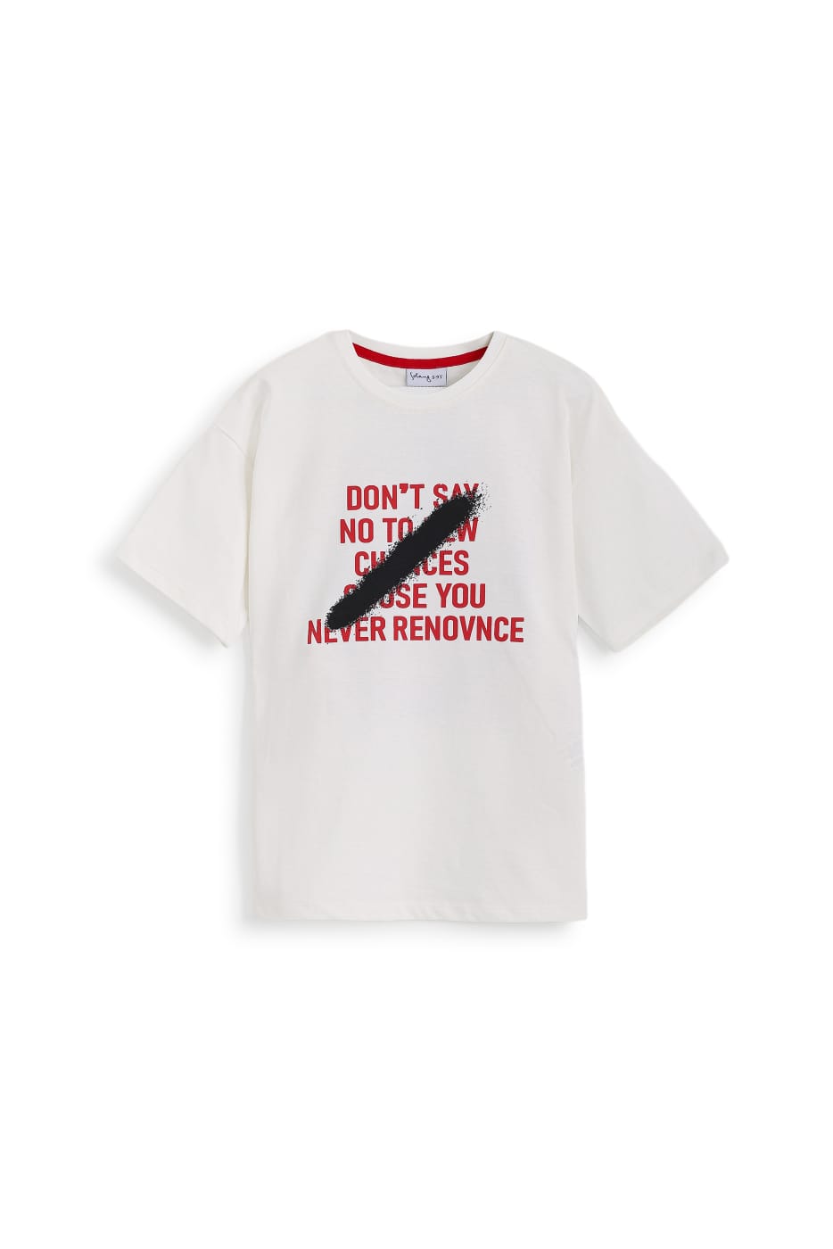 Never Say No T-shirt - Offwhite