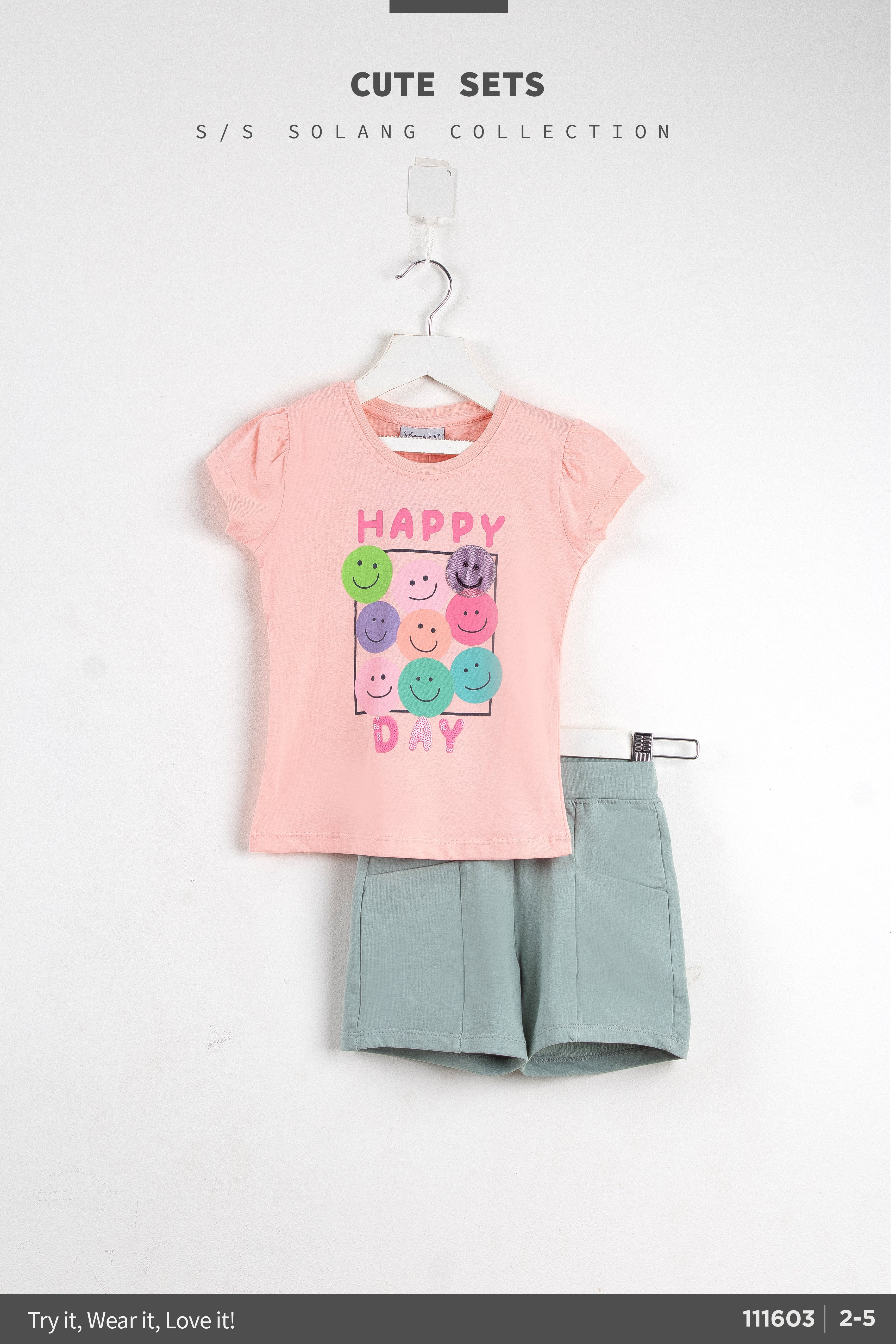 Happy Day & Faces Cotton Set