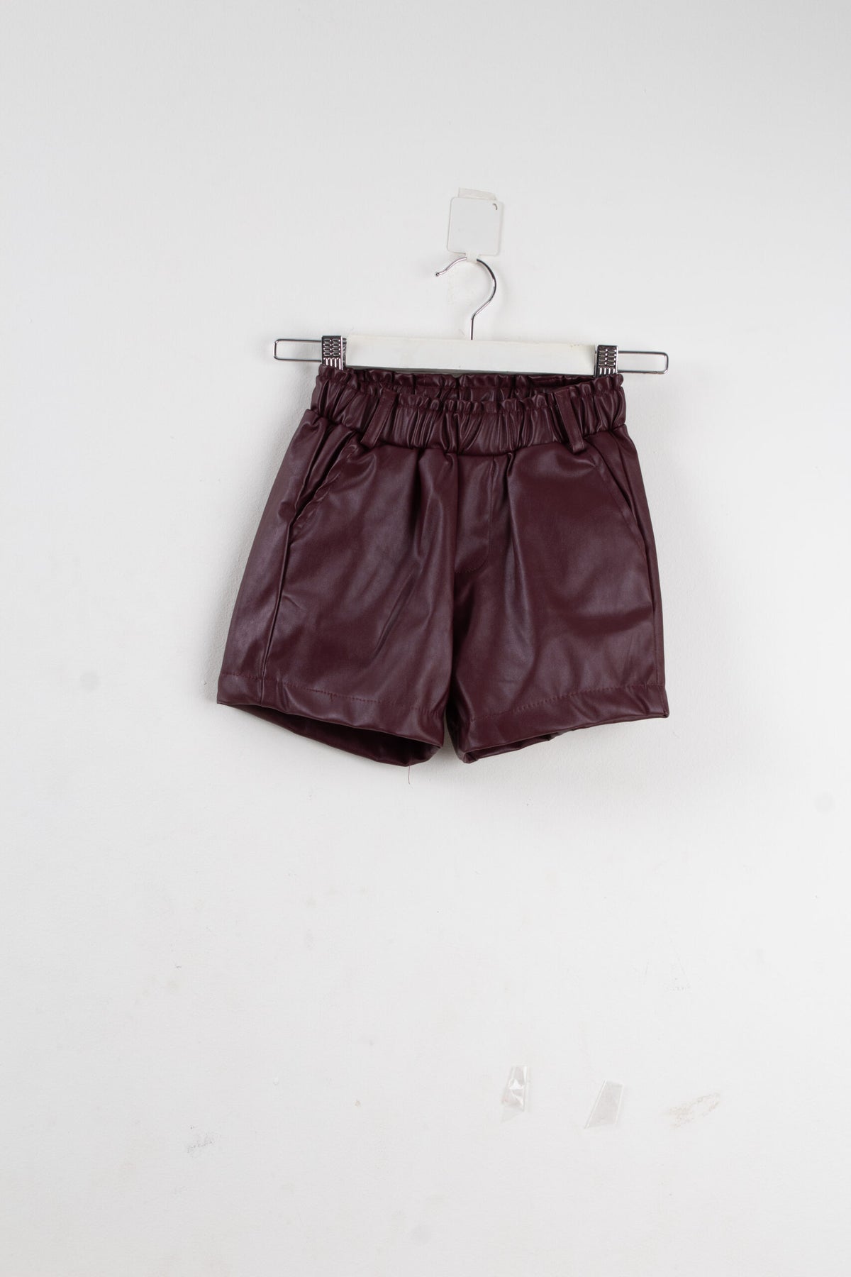 Plain Leather Short