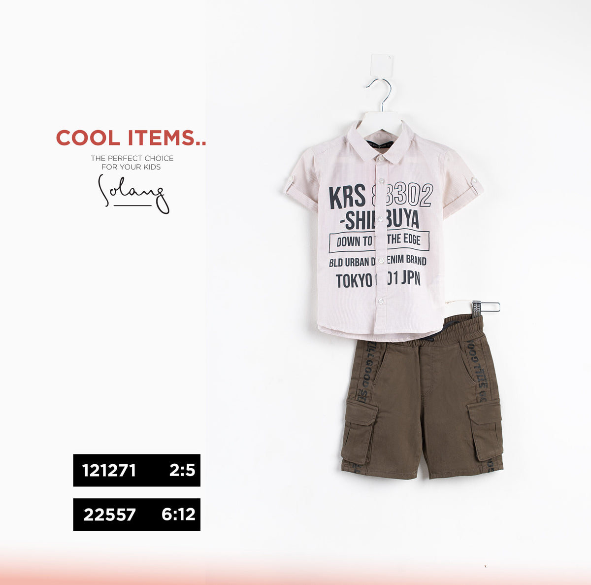 قميص*طقم قصير مقاس كبير