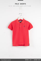 Red Polo Basic T-shirt