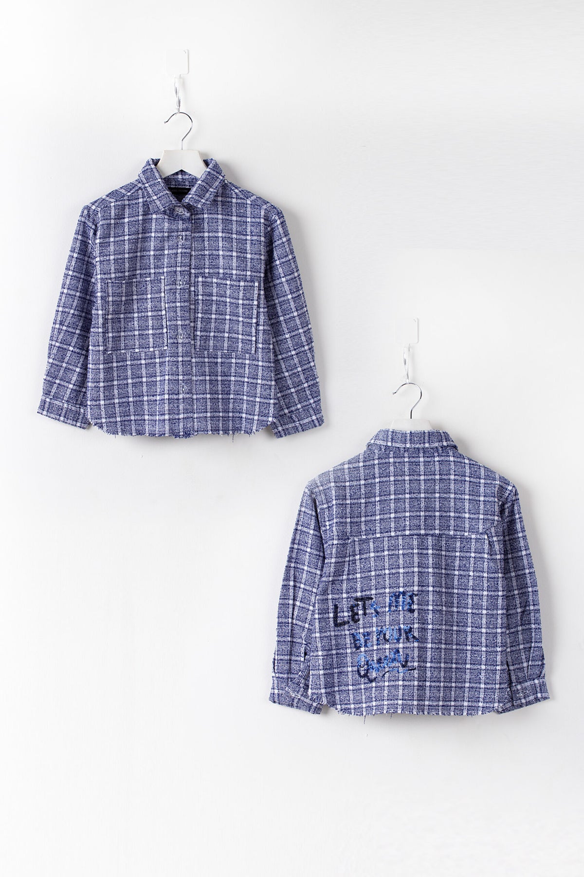 Classic Blue Winter Shirt