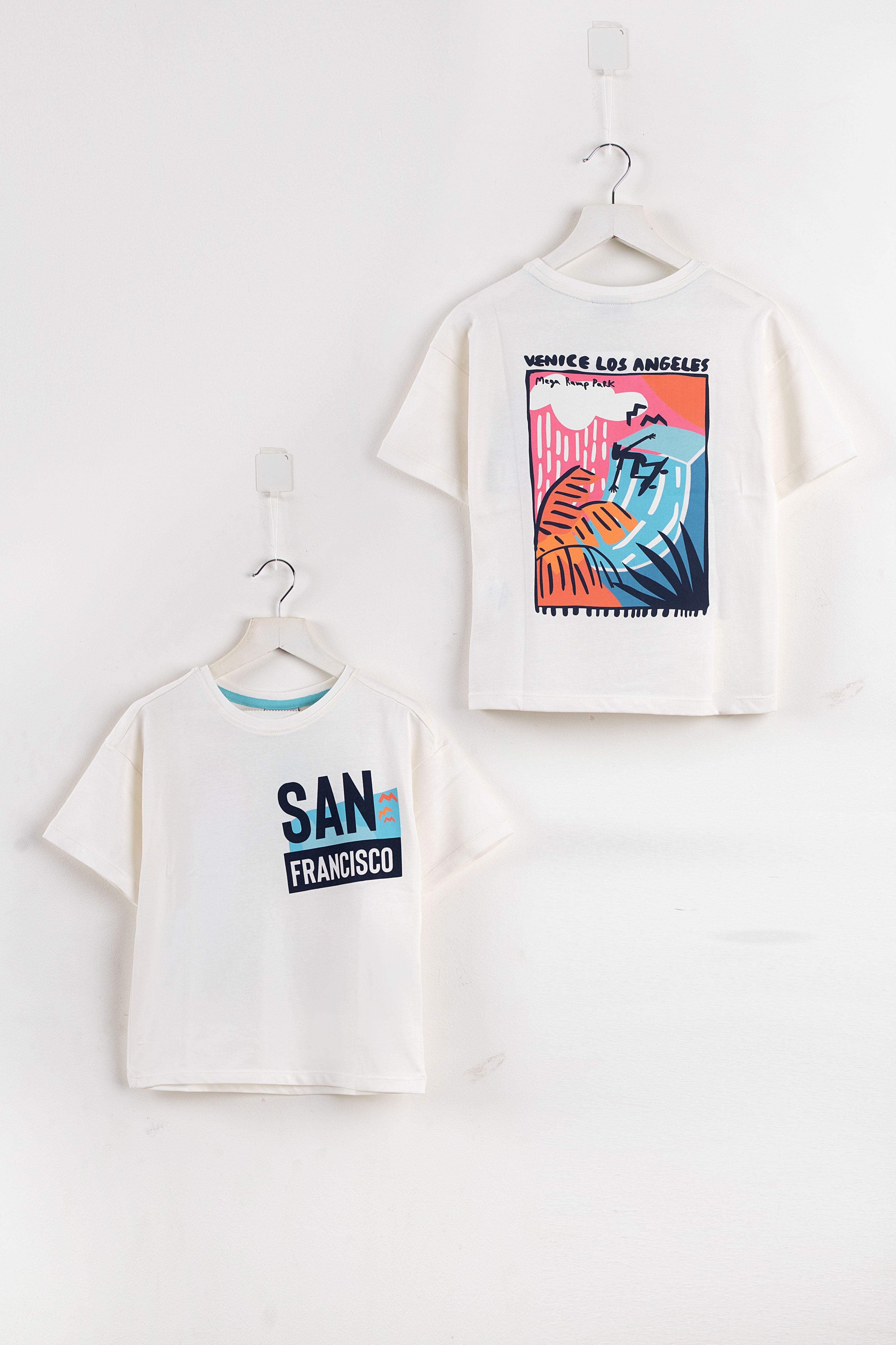 San Francisco White T-shirt